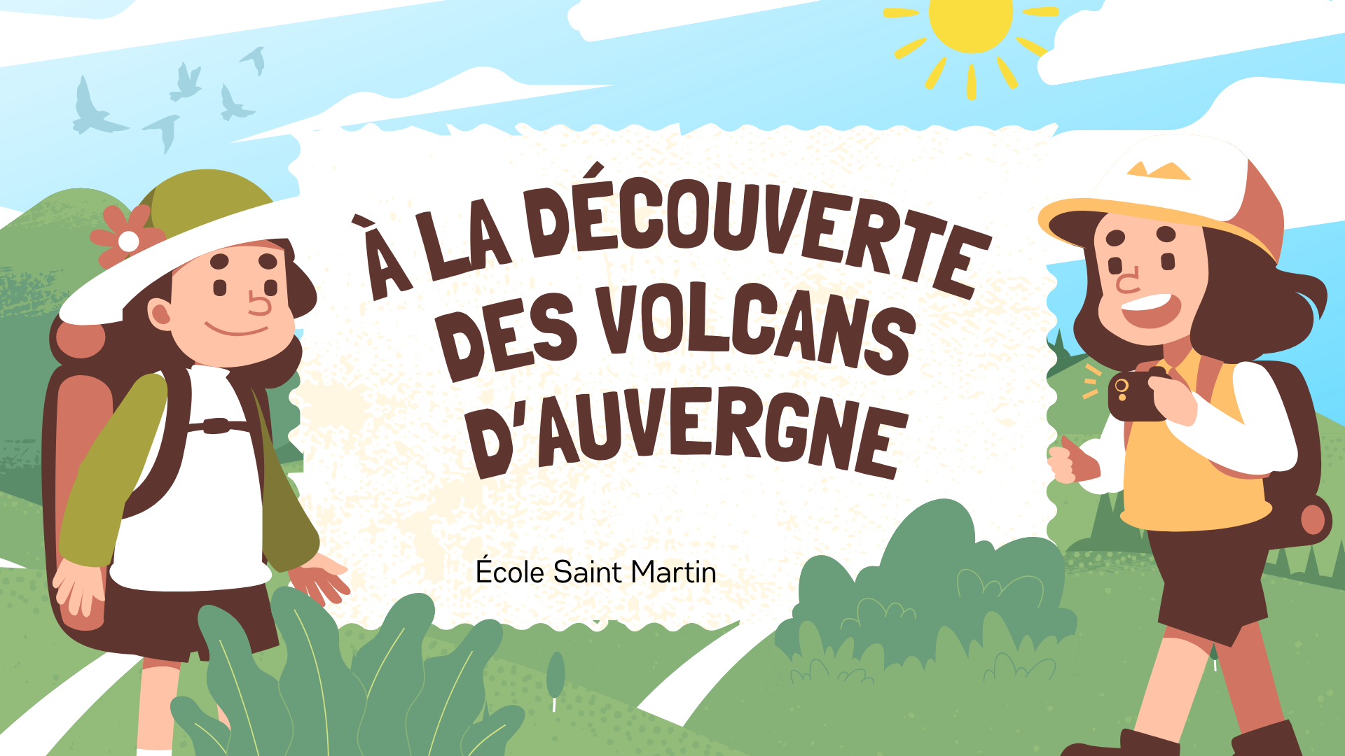 A la decouverte des volcans